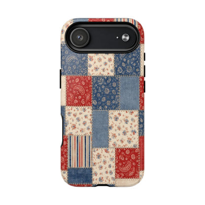 Patriotic Patchwork Magnetic Case