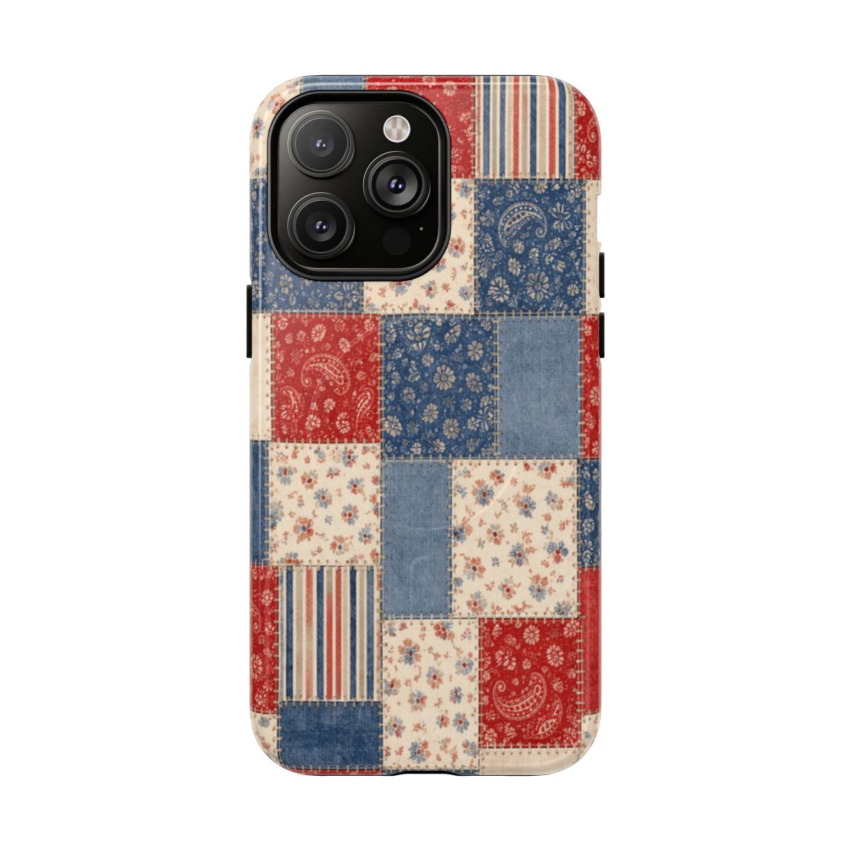 Patriotic Patchwork Magnetic Case