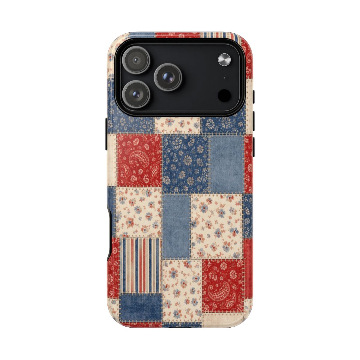 Patriotic Patchwork Magnetic Case