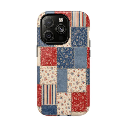 Patriotic Patchwork Magnetic Case