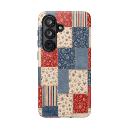 Patriotic Patchwork Tough Case