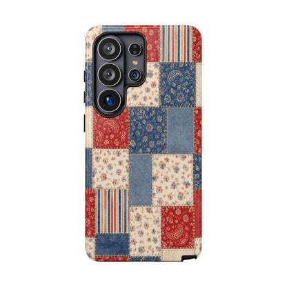 Patriotic Patchwork Tough Case