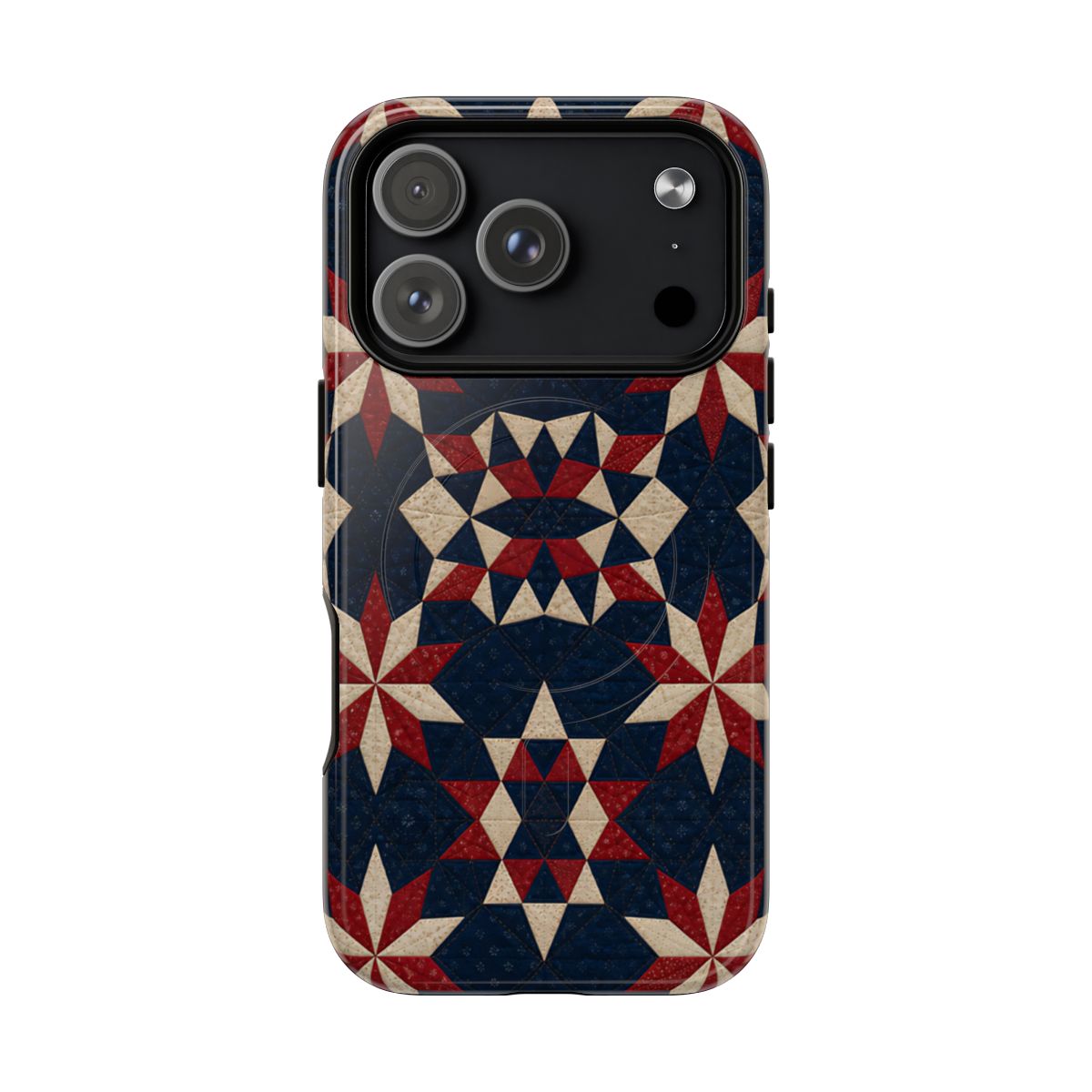 Patriotic Quilt Magnetic Case - iPhone 18 Pro