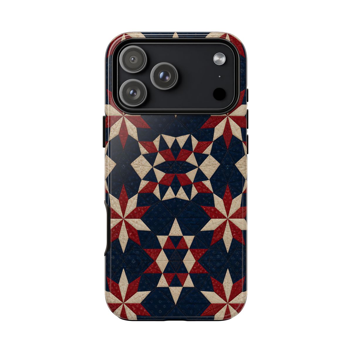 Patriotic Quilt Tough Case - iPhone 18 Pro Max