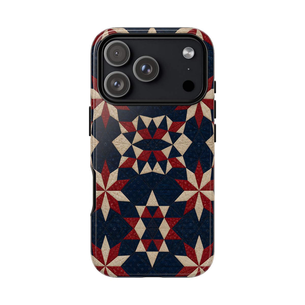 Patriotic Quilt Tough Case - iPhone 18 Pro