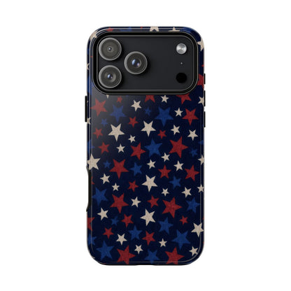 Patriotic Stars Tough Case - iPhone 18 Pro Max