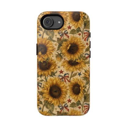 Patriotic Sunflowers Tough Case - iPhone 17e