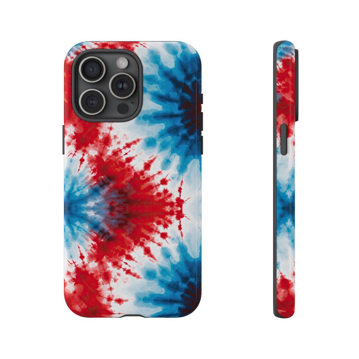 Patriotic Tie-dye Tough Case