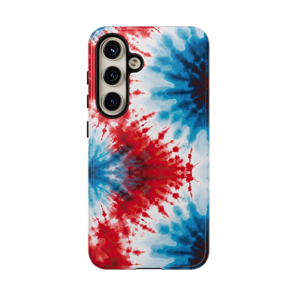 Patriotic Tie-dye Tough Case