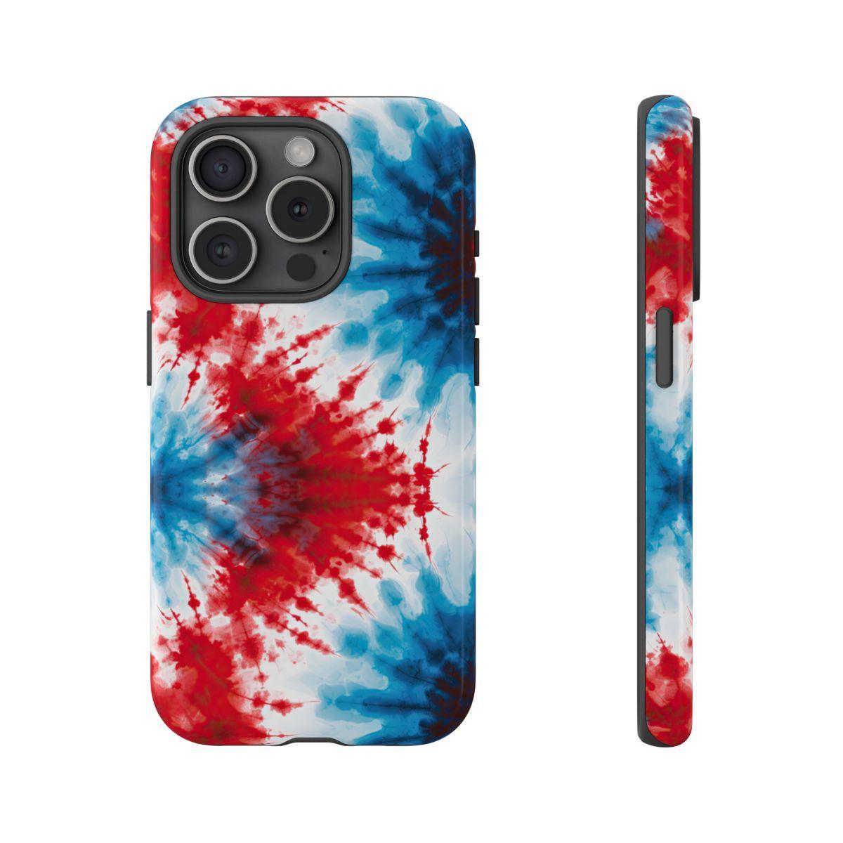 Patriotic Tie-dye Tough Case