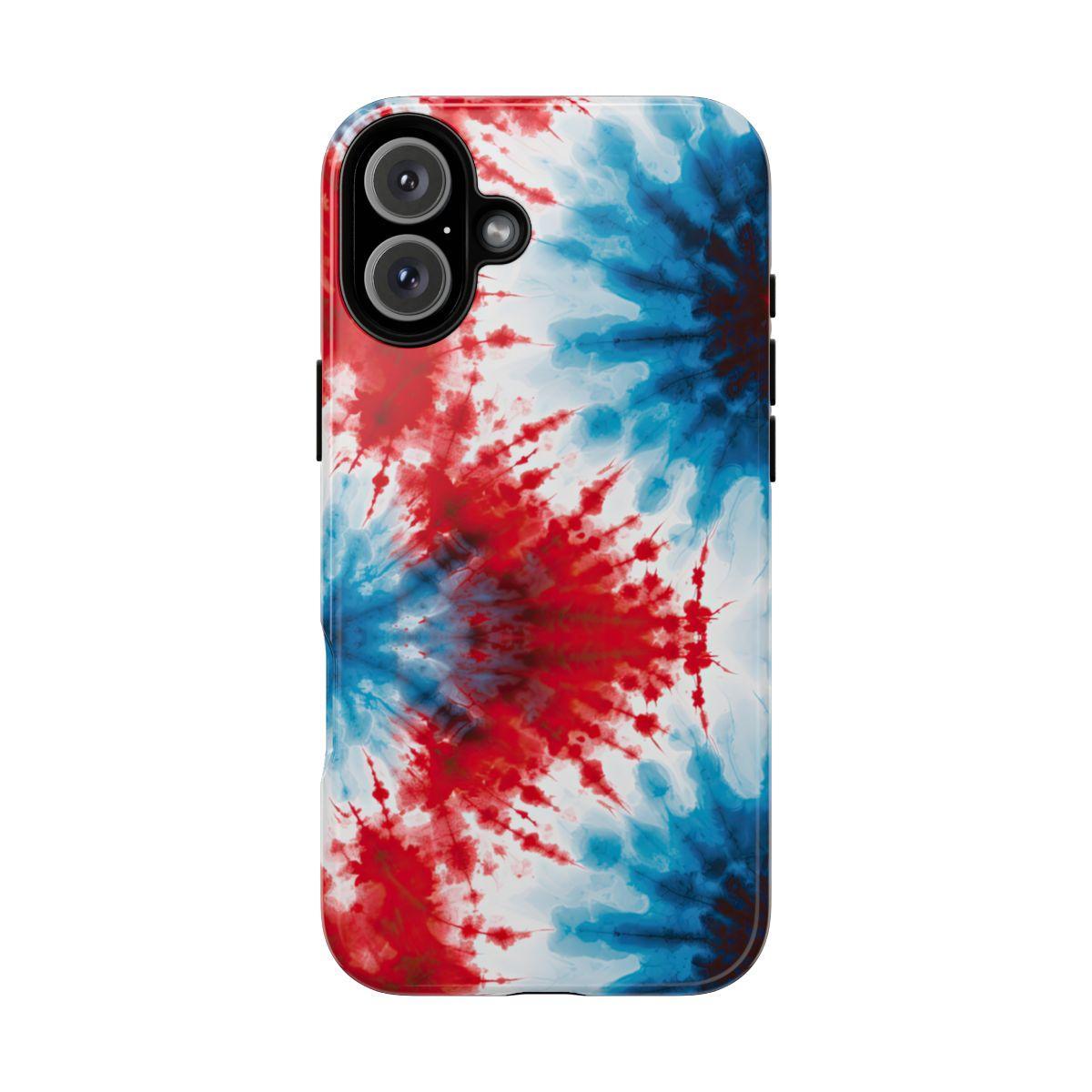 Patriotic Tie-dye Tough Case
