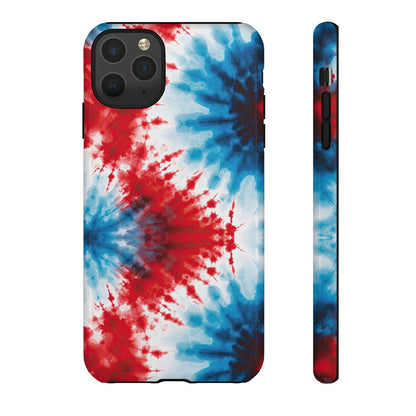 Patriotic Tie-dye Tough Case