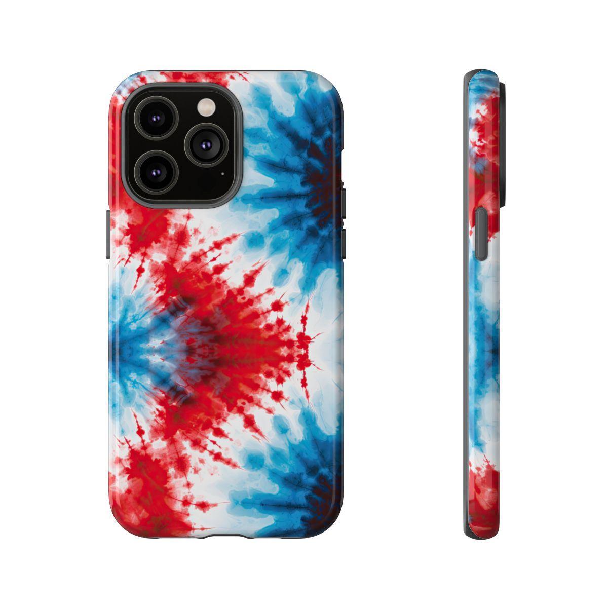 Patriotic Tie-dye Tough Case