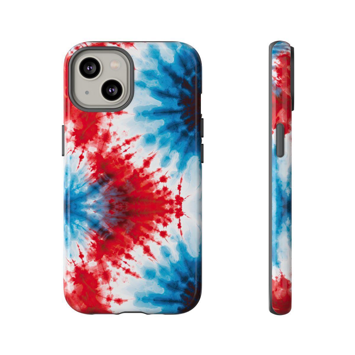 Patriotic Tie-dye Tough Case