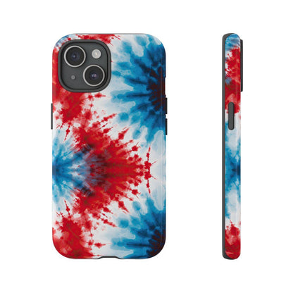 Patriotic Tie-dye Tough Case