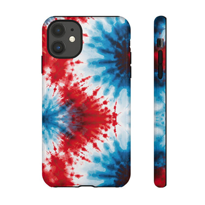 Patriotic Tie-dye Tough Case