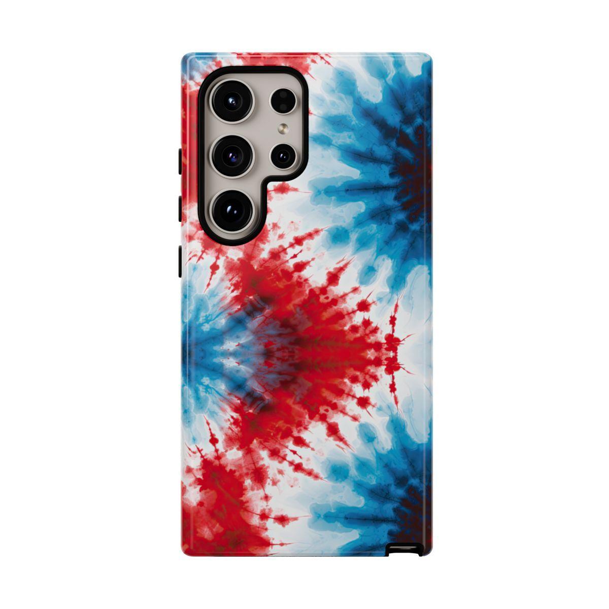 Patriotic Tie-dye Tough Case