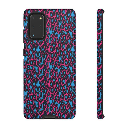 Pink Blue Leopard Tough Case