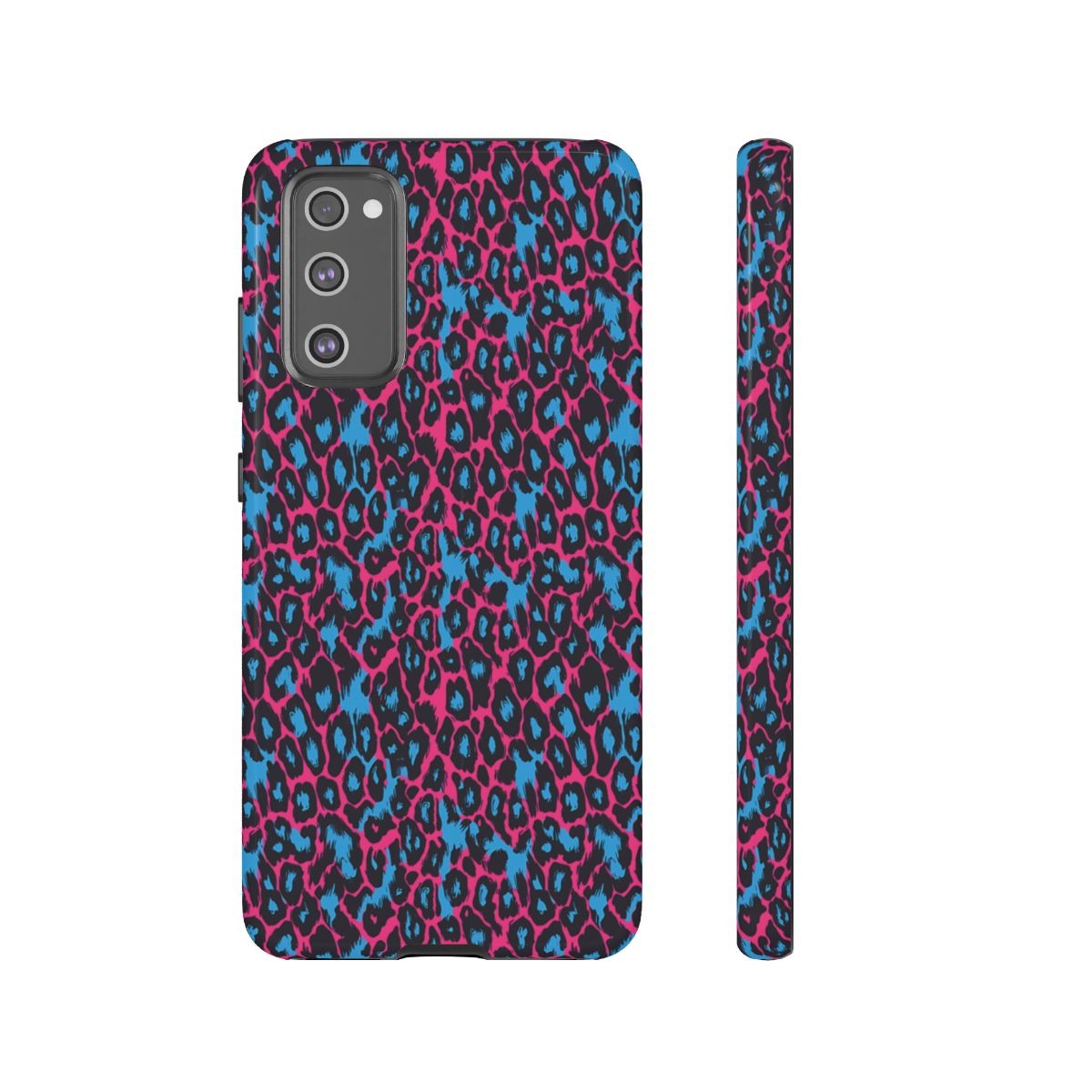 Pink Blue Leopard Tough Case