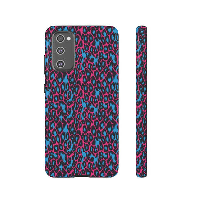 Pink Blue Leopard Tough Case