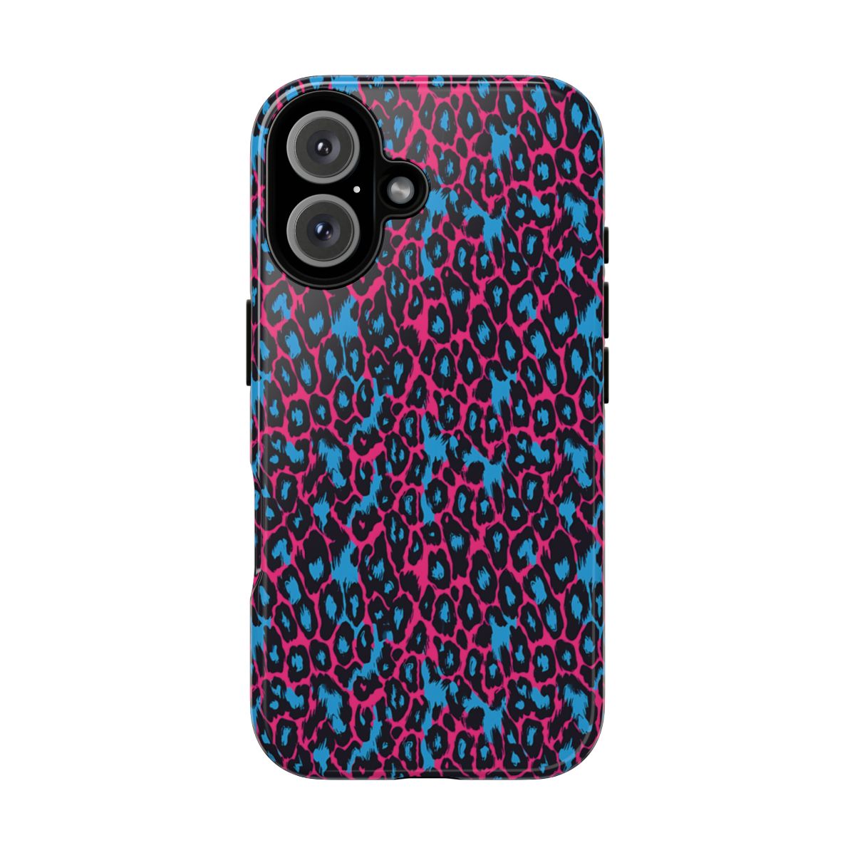 Pink Blue Leopard Tough Case
