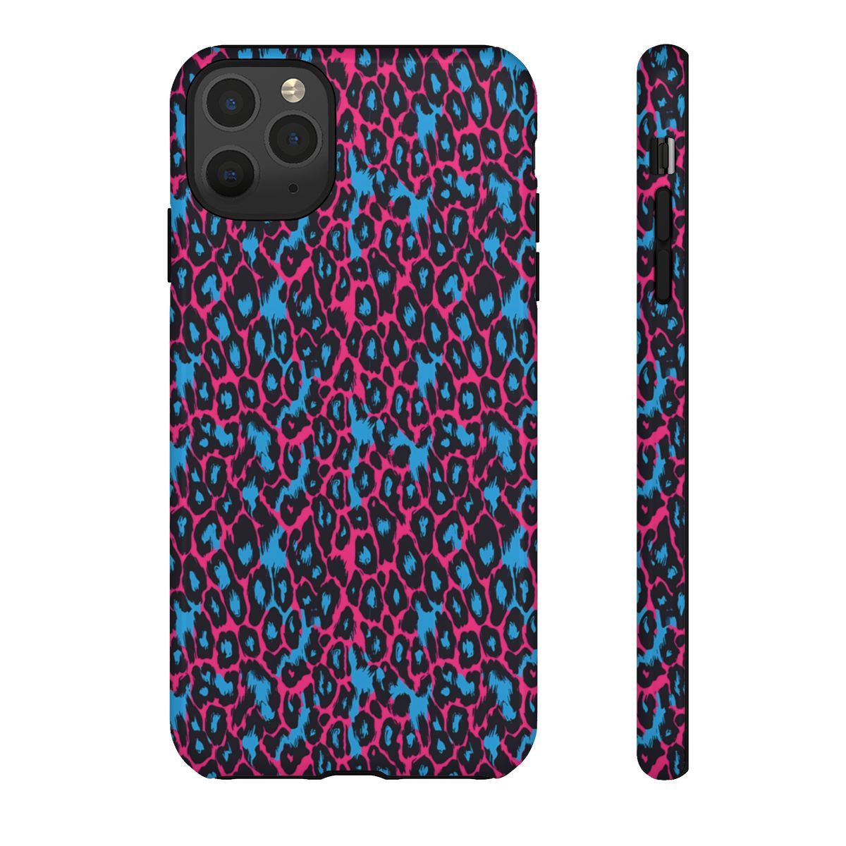 Pink Blue Leopard Tough Case