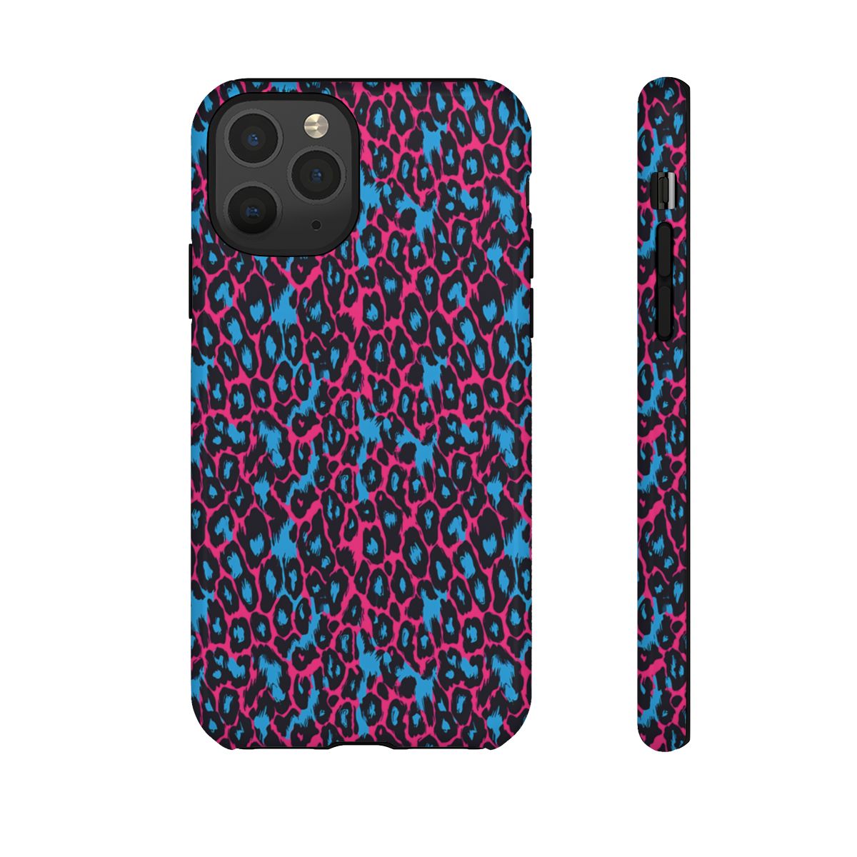 Pink Blue Leopard Tough Case