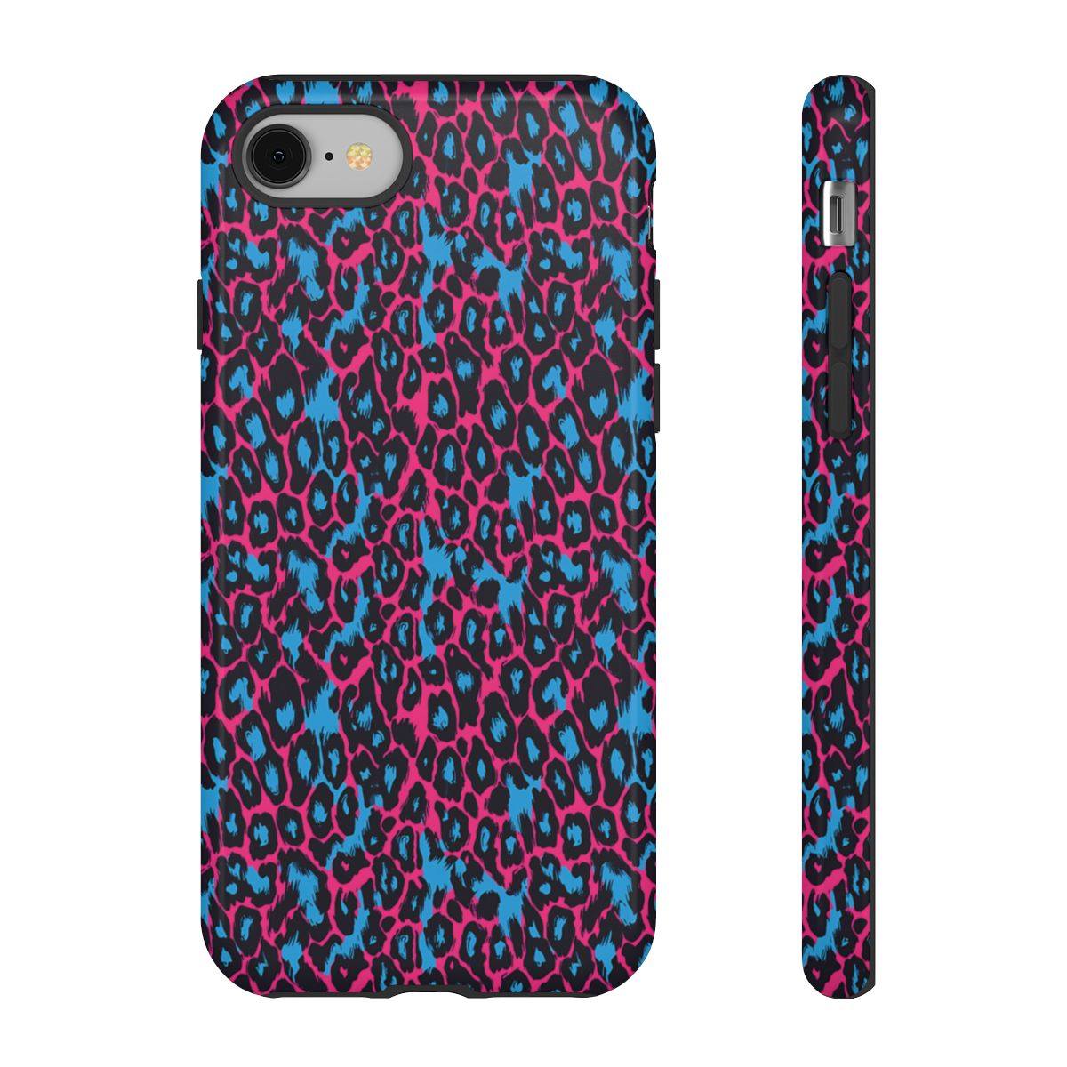 Pink Blue Leopard Tough Case