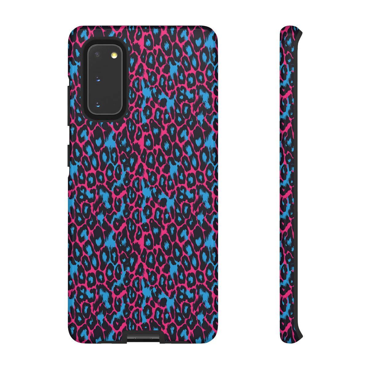 Pink Blue Leopard Tough Case