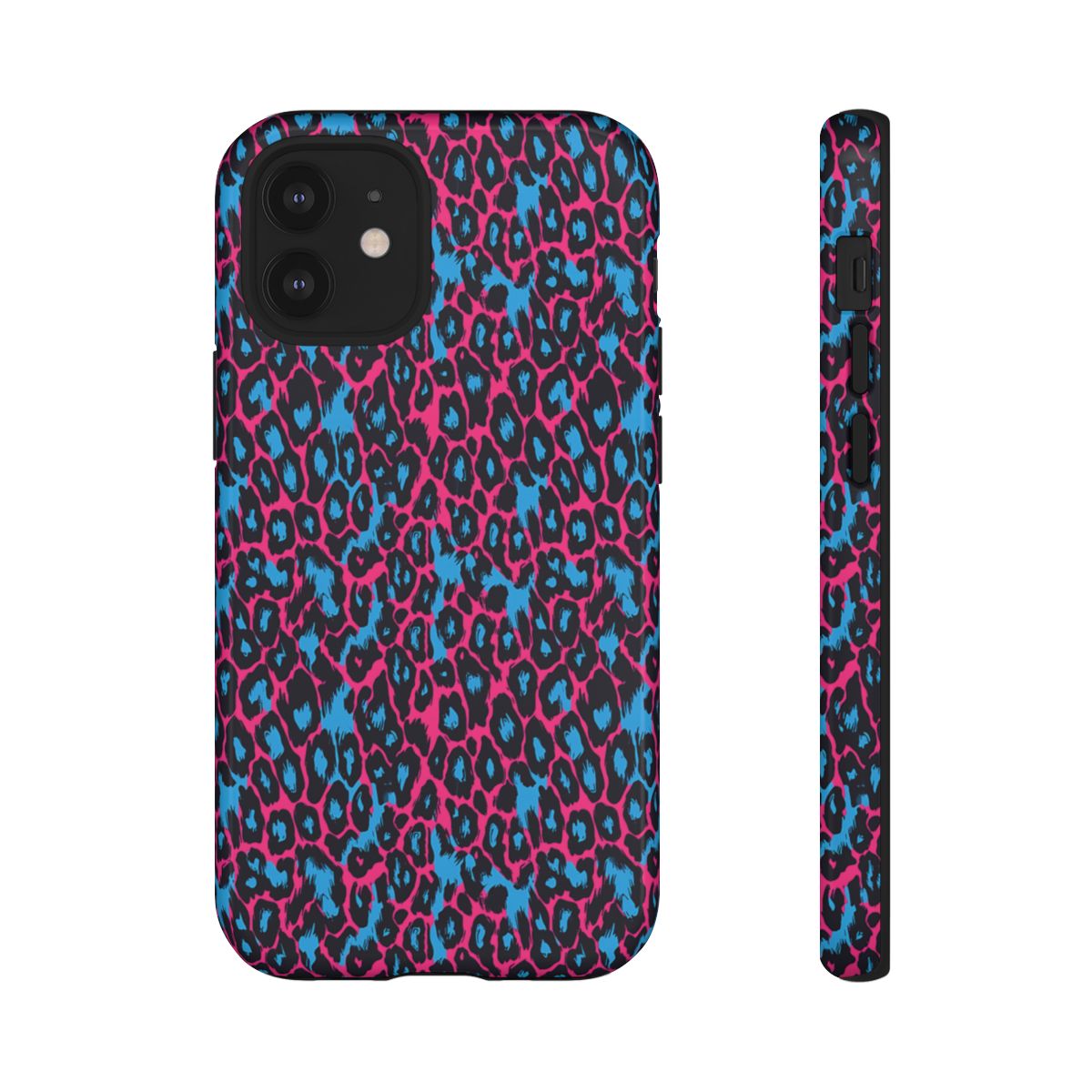 Pink Blue Leopard Tough Case