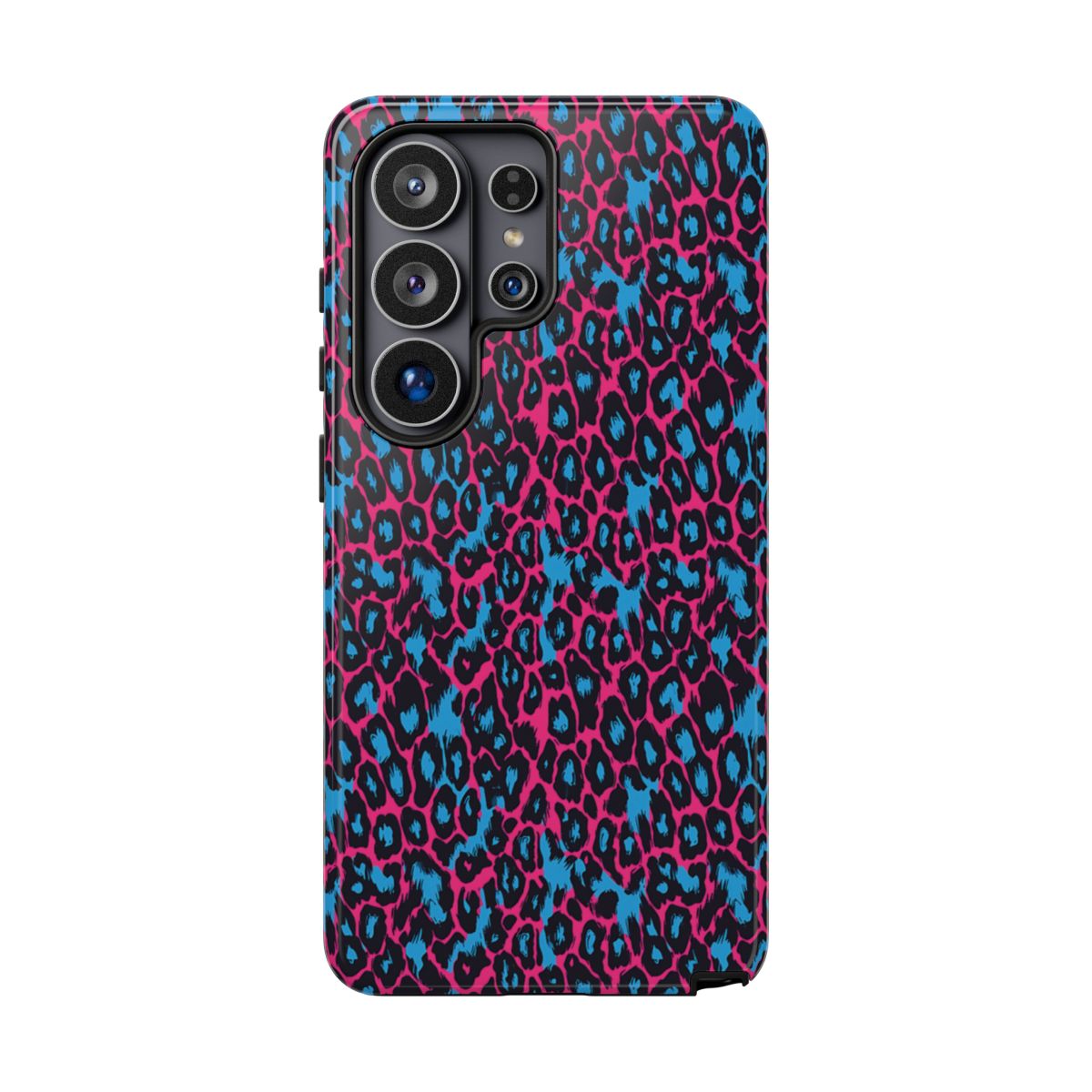 Pink Blue Leopard Tough Case