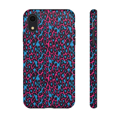 Pink Blue Leopard Tough Case