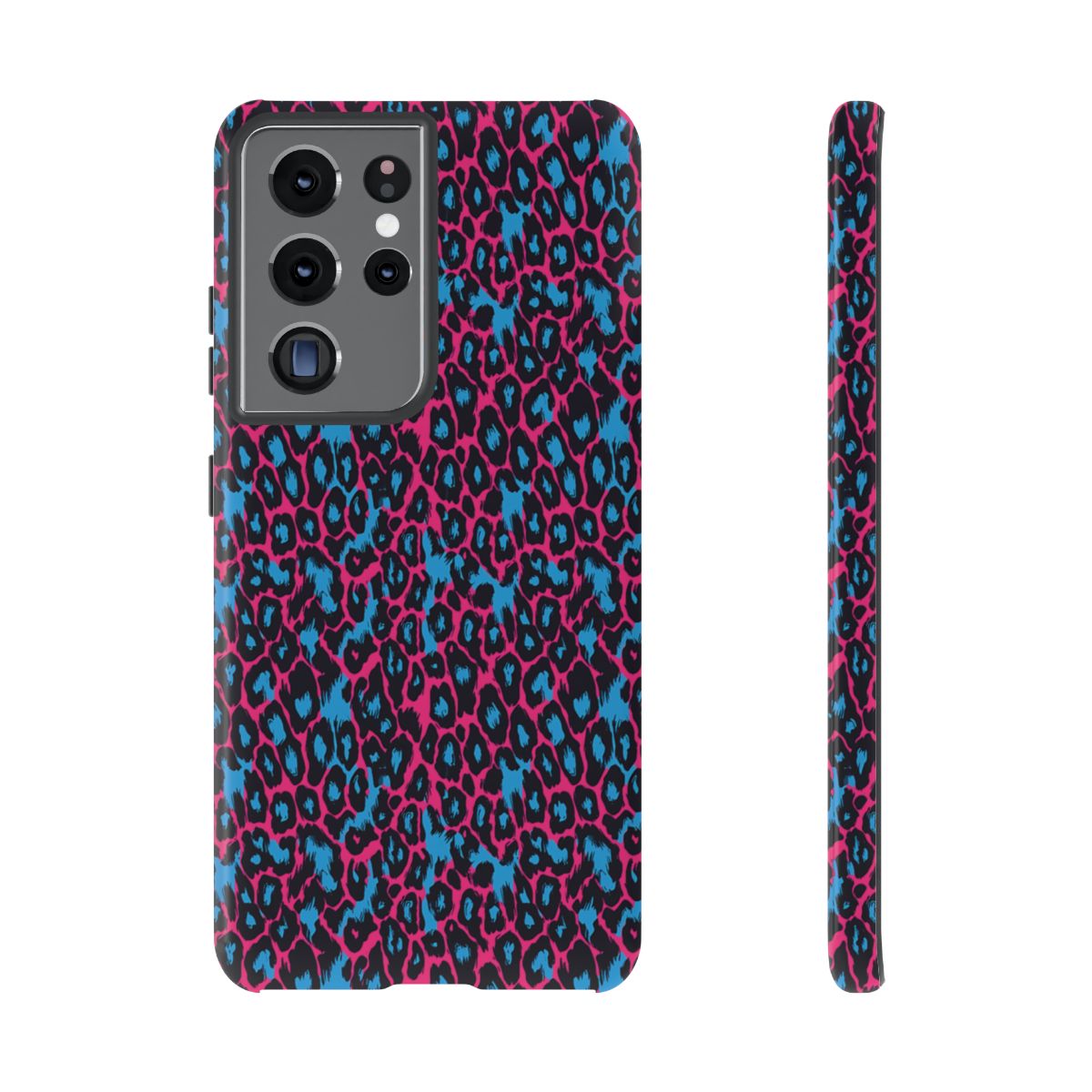 Pink Blue Leopard Tough Case