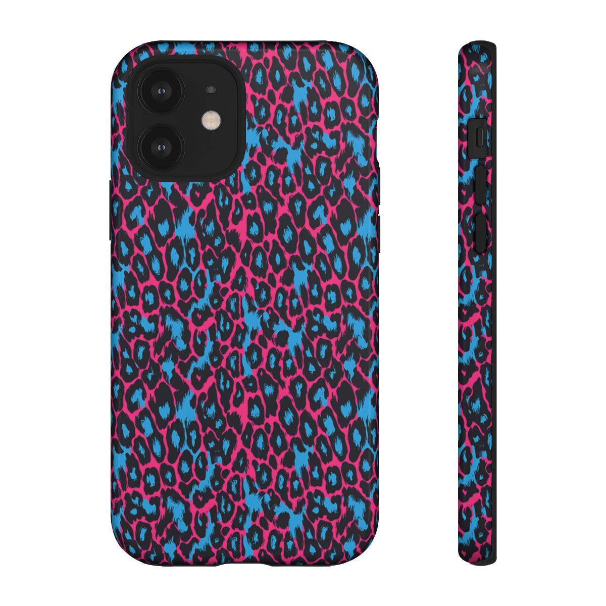 Pink Blue Leopard Tough Case