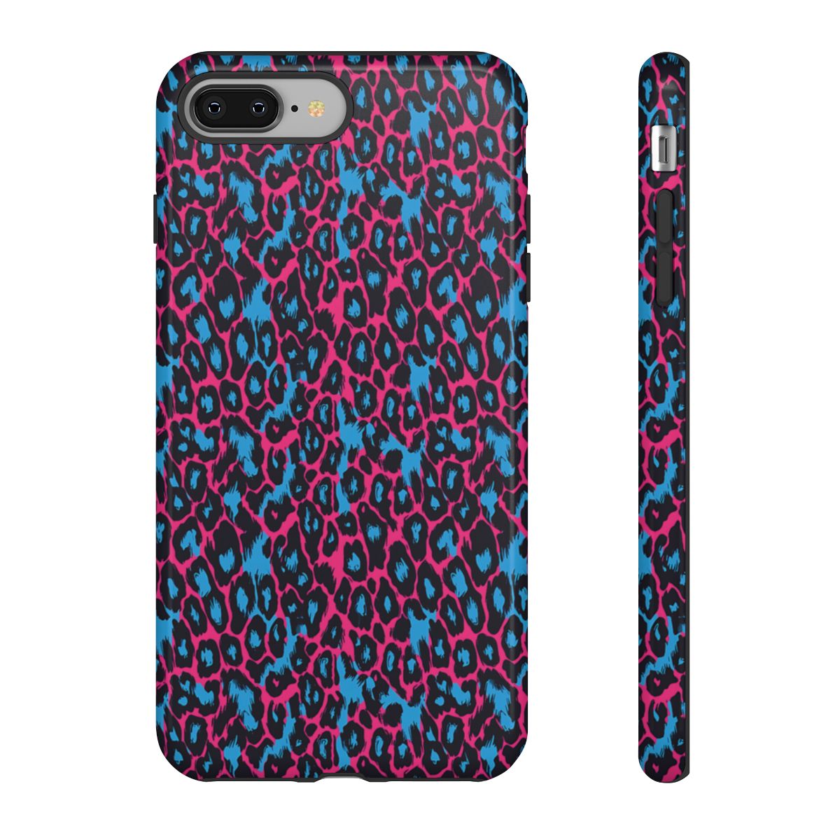 Pink Blue Leopard Tough Case