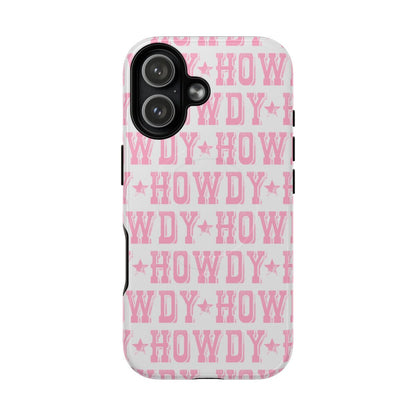 Pink Howdy Magnetic Case