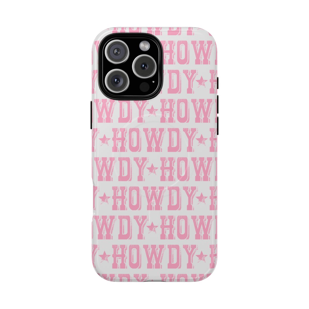 Pink Howdy Magnetic Case