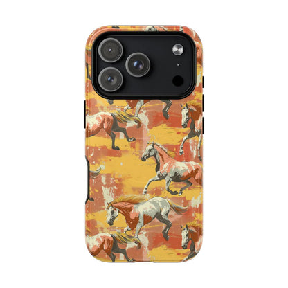 Pink Lemonade Horses Magnetic Case