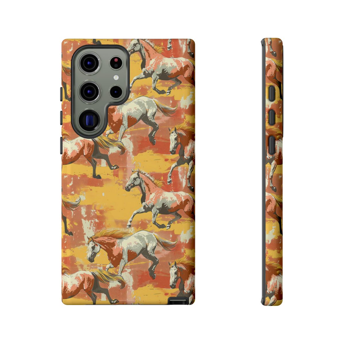 Pink Lemonade Horses Tough Case