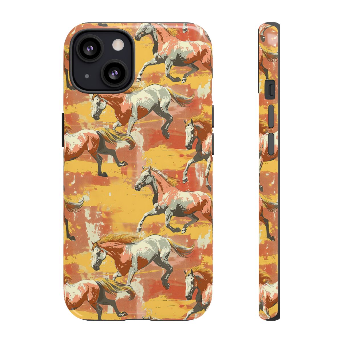 Pink Lemonade Horses Tough Case