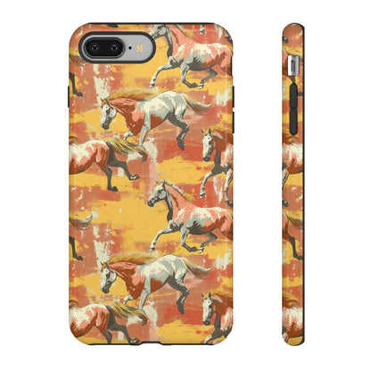 Pink Lemonade Horses Tough Case