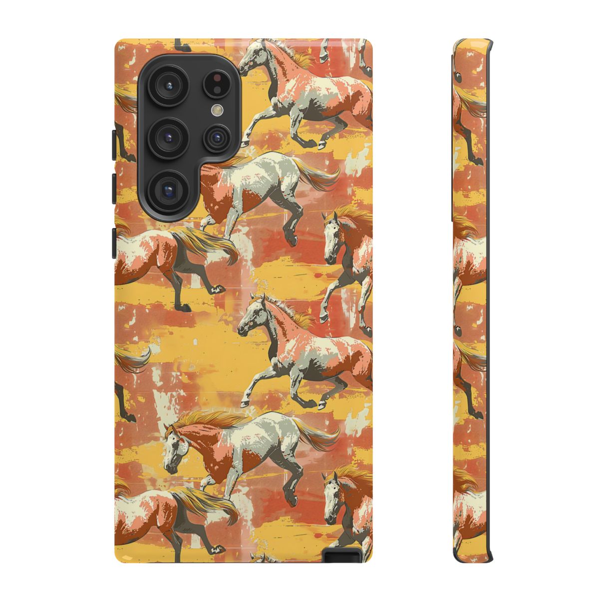Pink Lemonade Horses Tough Case
