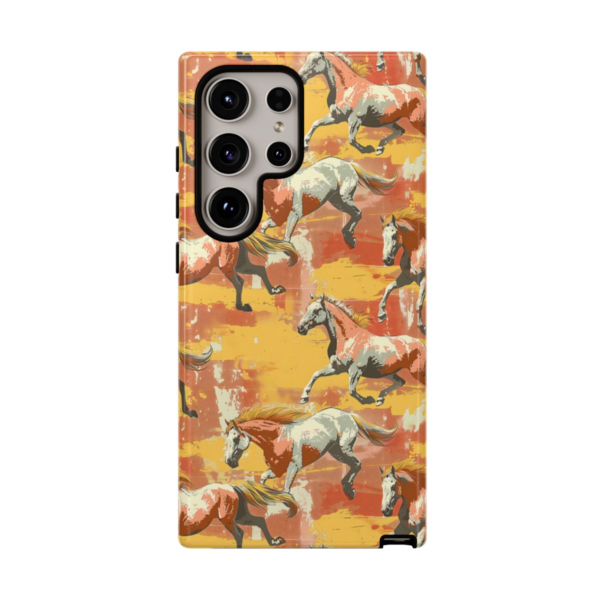 Pink Lemonade Horses Tough Case