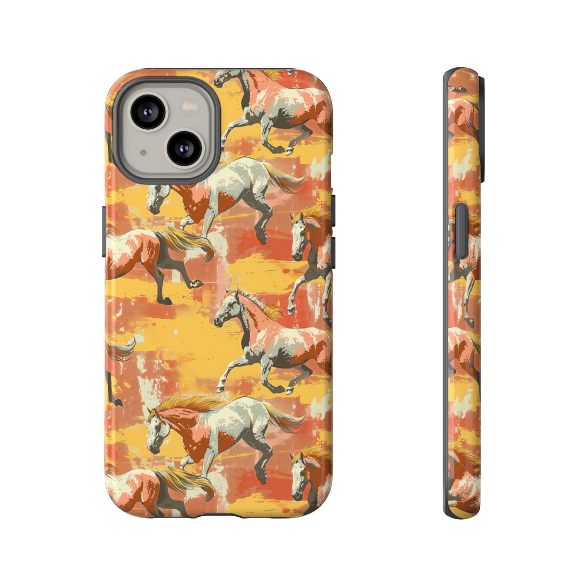 Pink Lemonade Horses Tough Case