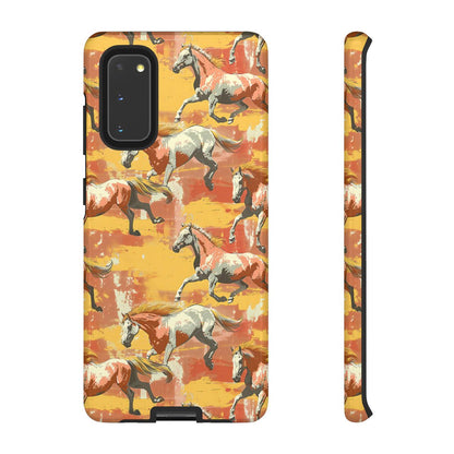 Pink Lemonade Horses Tough Case