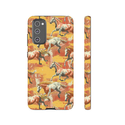 Pink Lemonade Horses Tough Case