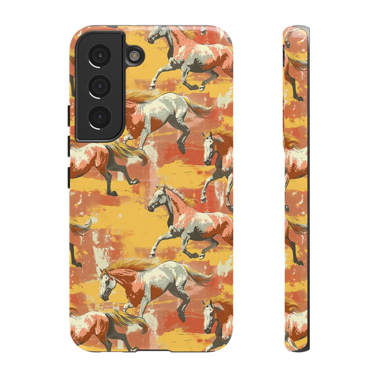 Pink Lemonade Horses Tough Case