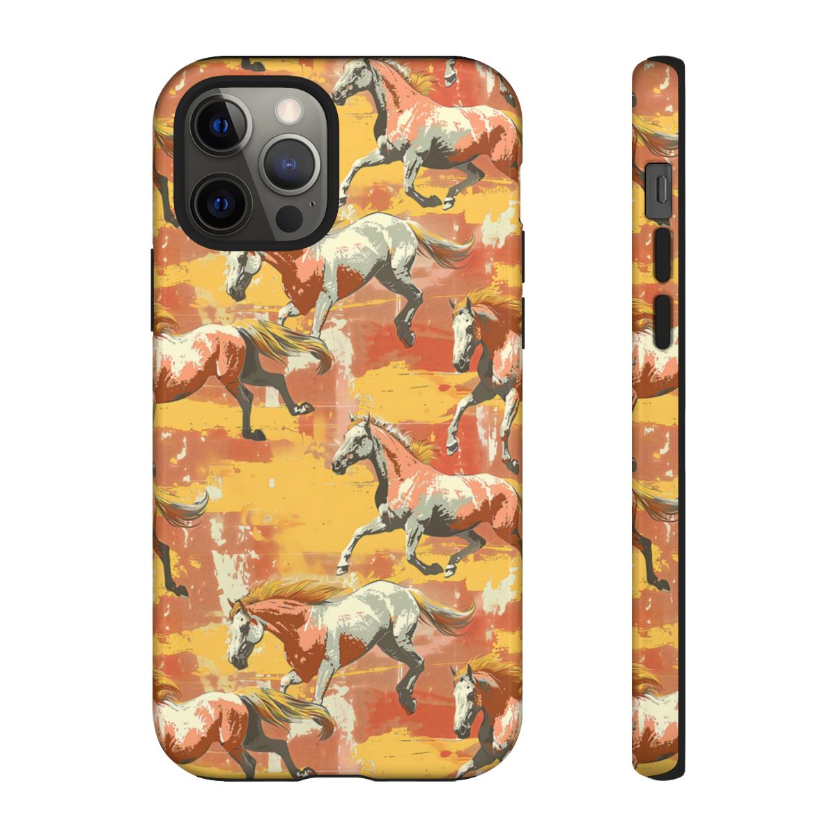 Pink Lemonade Horses Tough Case