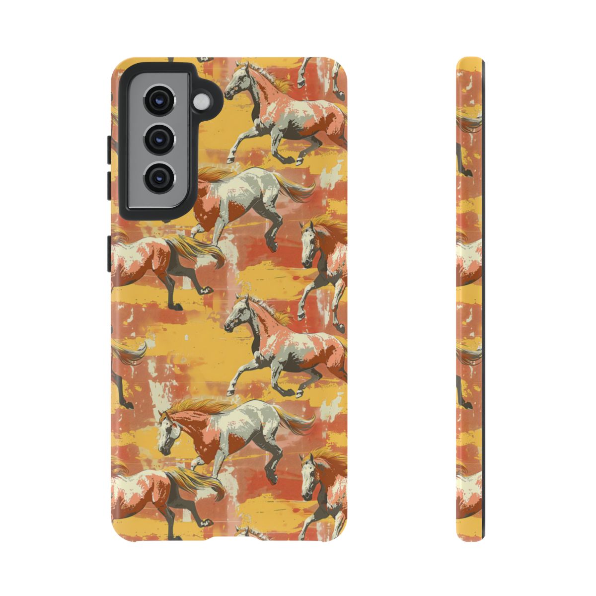 Pink Lemonade Horses Tough Case