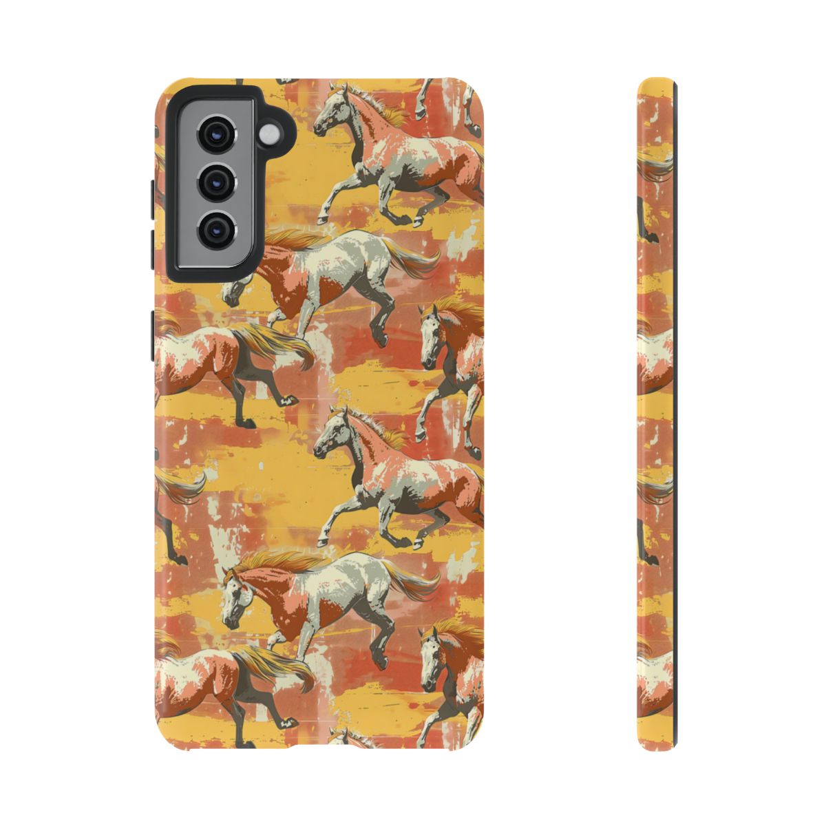 Pink Lemonade Horses Tough Case